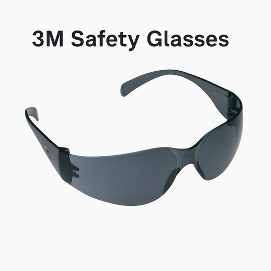 🦺 3M Aearo Virtua Safety Glasses – Grey Frame/Grey Lens
