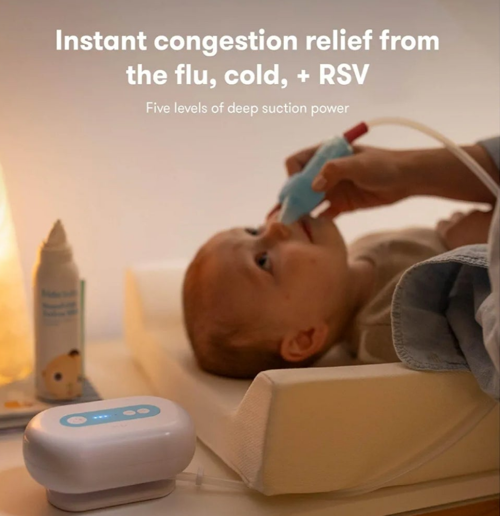 Frida Baby Electric NoseFrida Pro β Clear Stuffy Noses in Seconds! πΆπ¨
