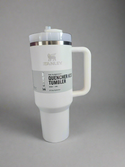 π€β¨ Stanley Quencher H2.0 Tumbler β 40 oz Cream Edition