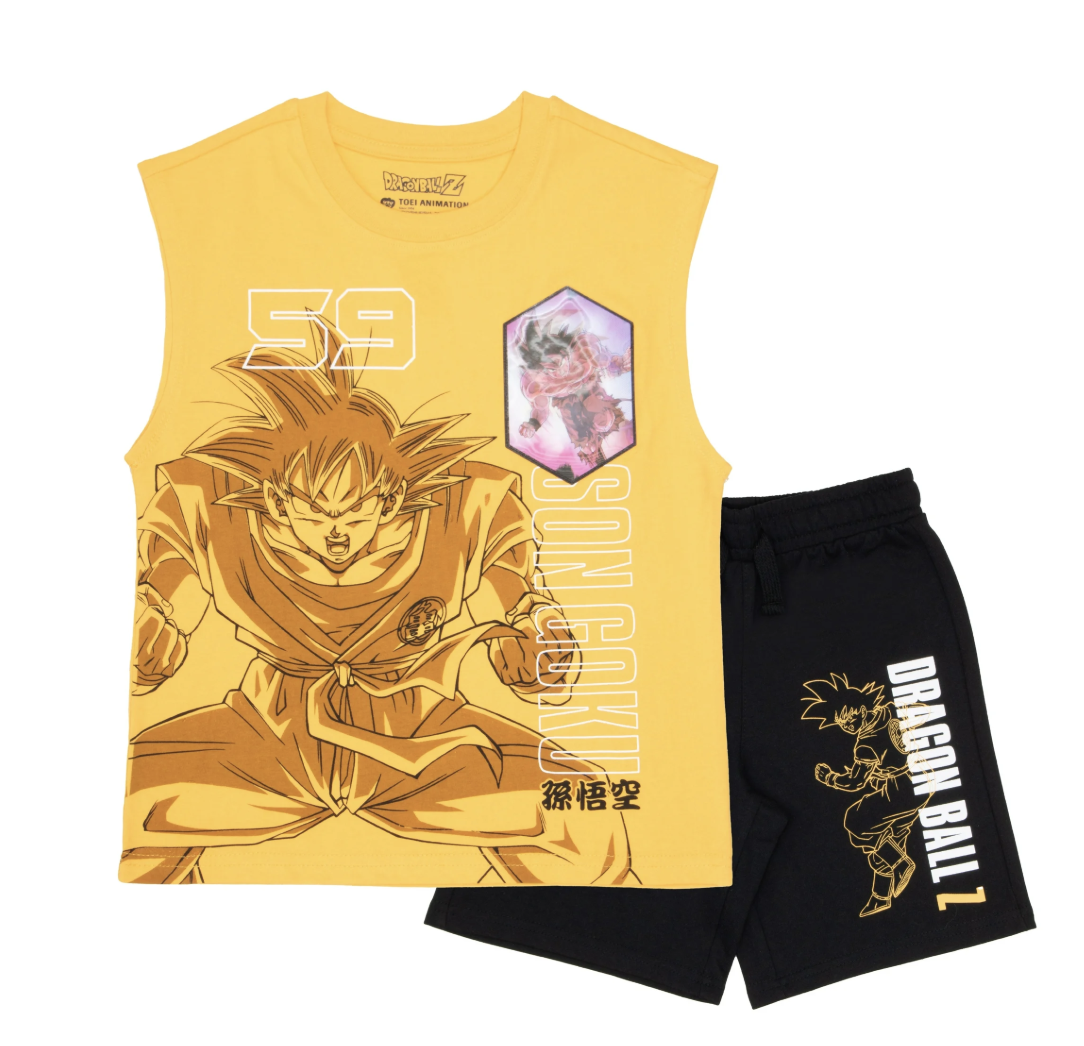 Dragon Ball Z Boys Tank & Shorts Set