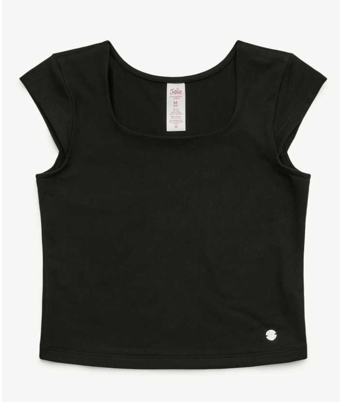 Justice Girls Scoop Neck Top