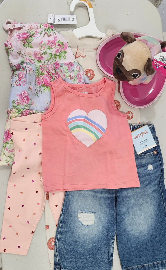 πΈ Girlsβ Play & Explore Bundle β Size 12 Months