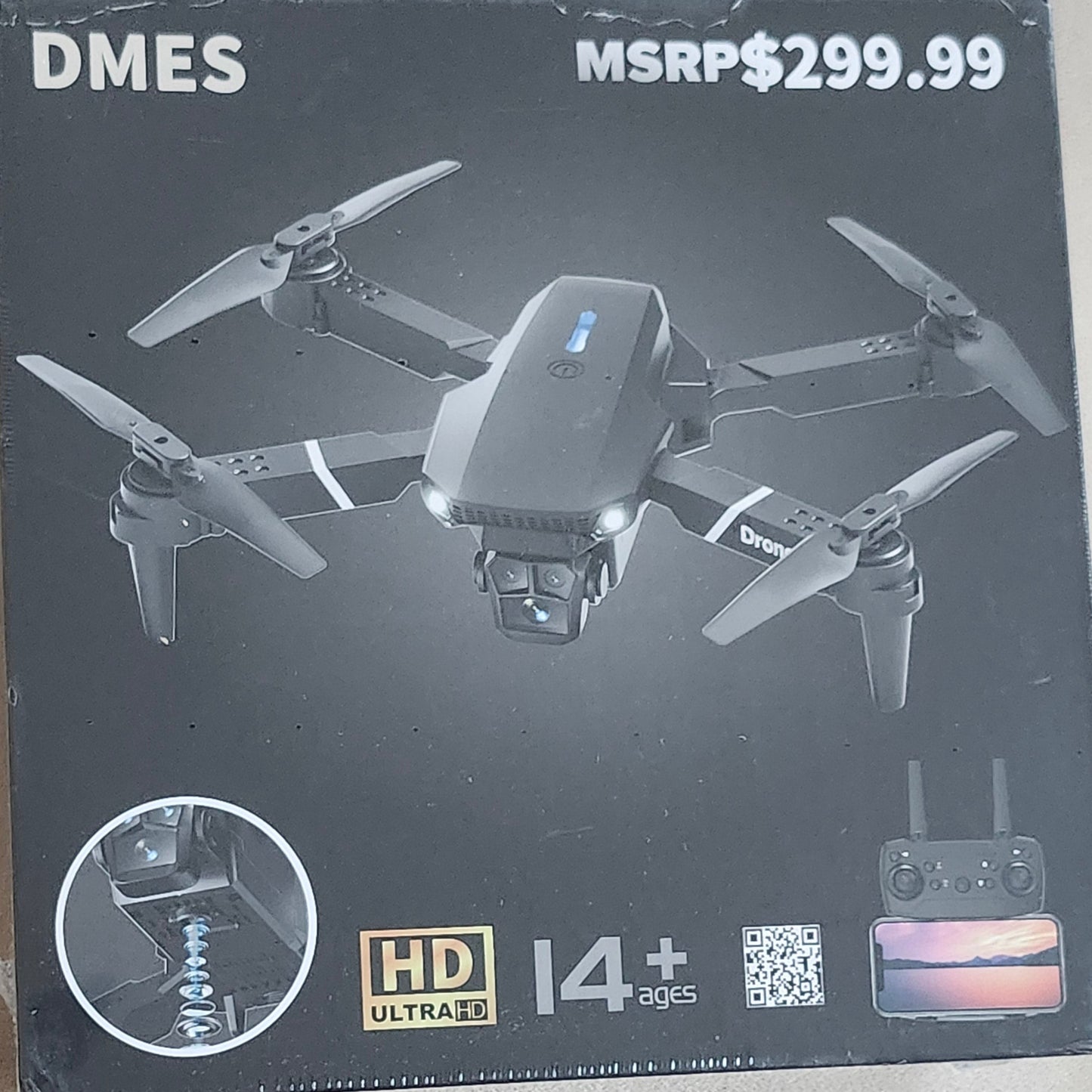 ๐ธ DMES WiFi FPV Drone โ Beginner Toy with HD Camera