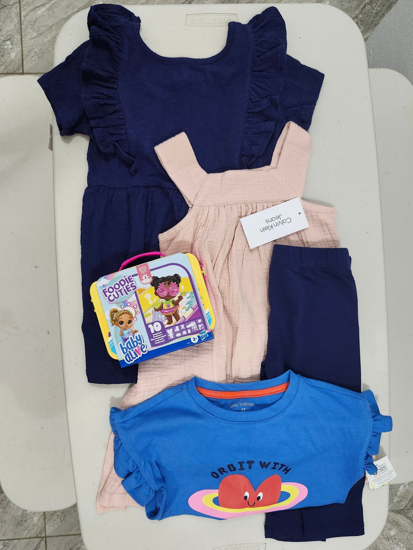 🎀 3T Girls’ Play & Surprise – 4-Piece Bundle