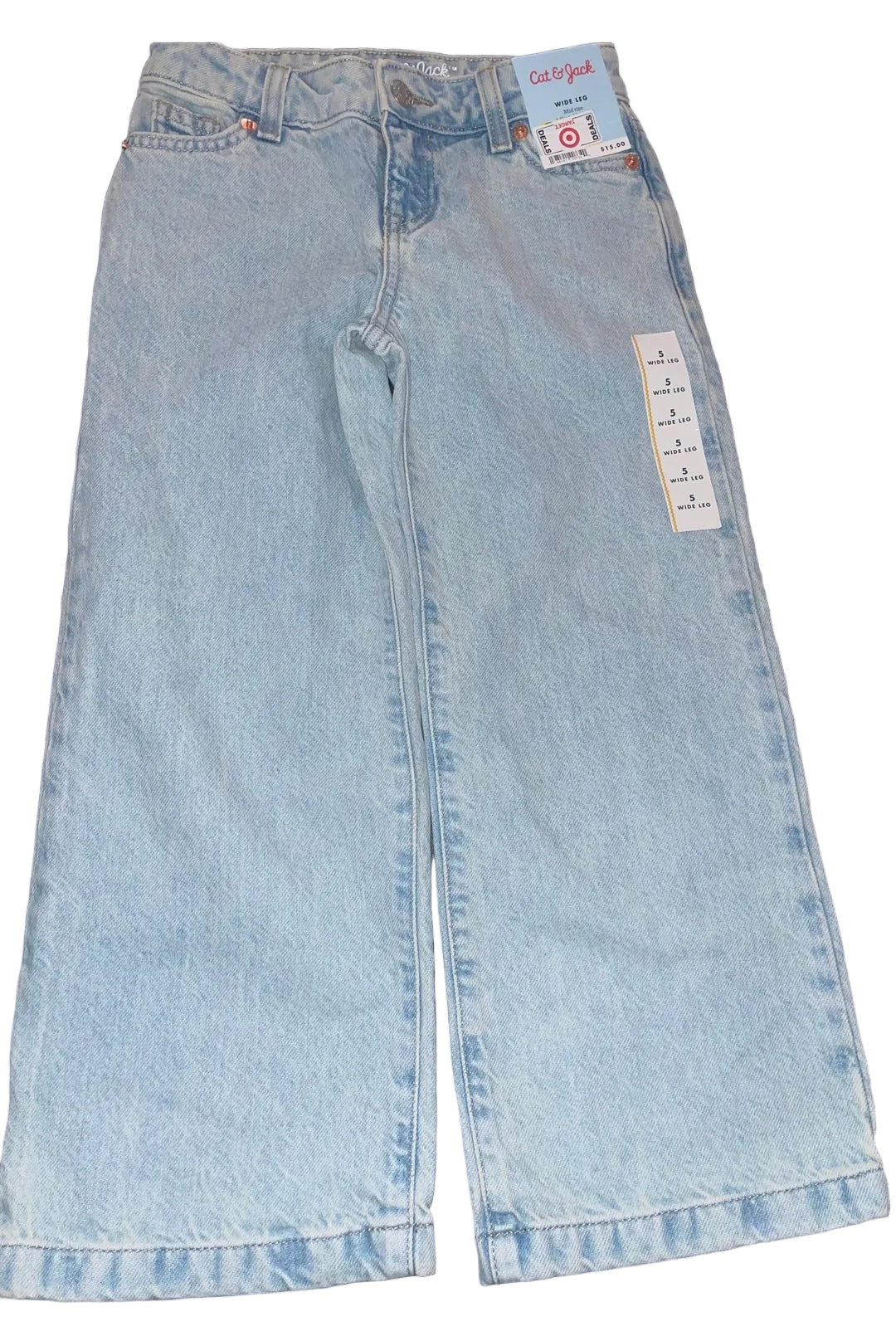 🌟 5T Girls’ Everyday Style – 5‑Piece Bundle