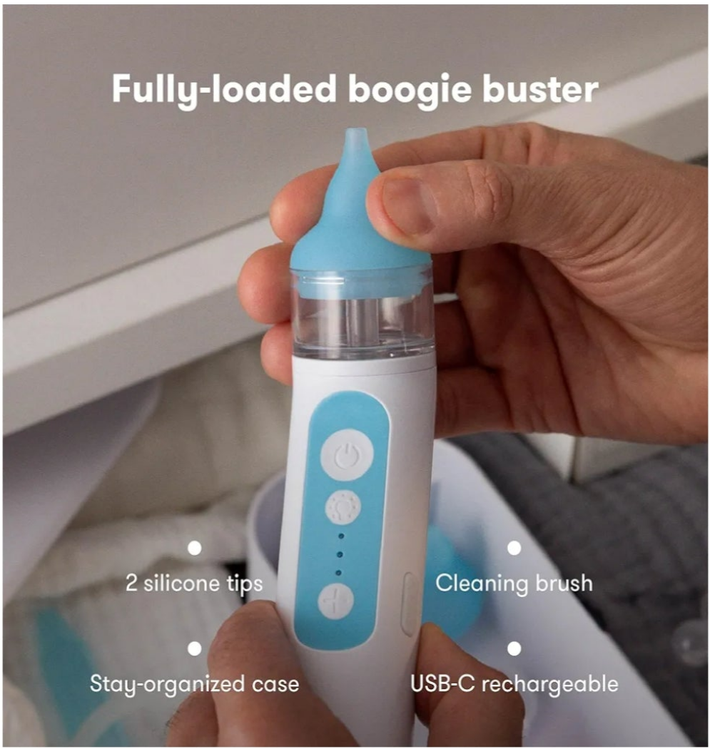 👃 Frida Baby Electric NoseFrida Nasal Aspirator – USB Rechargeable