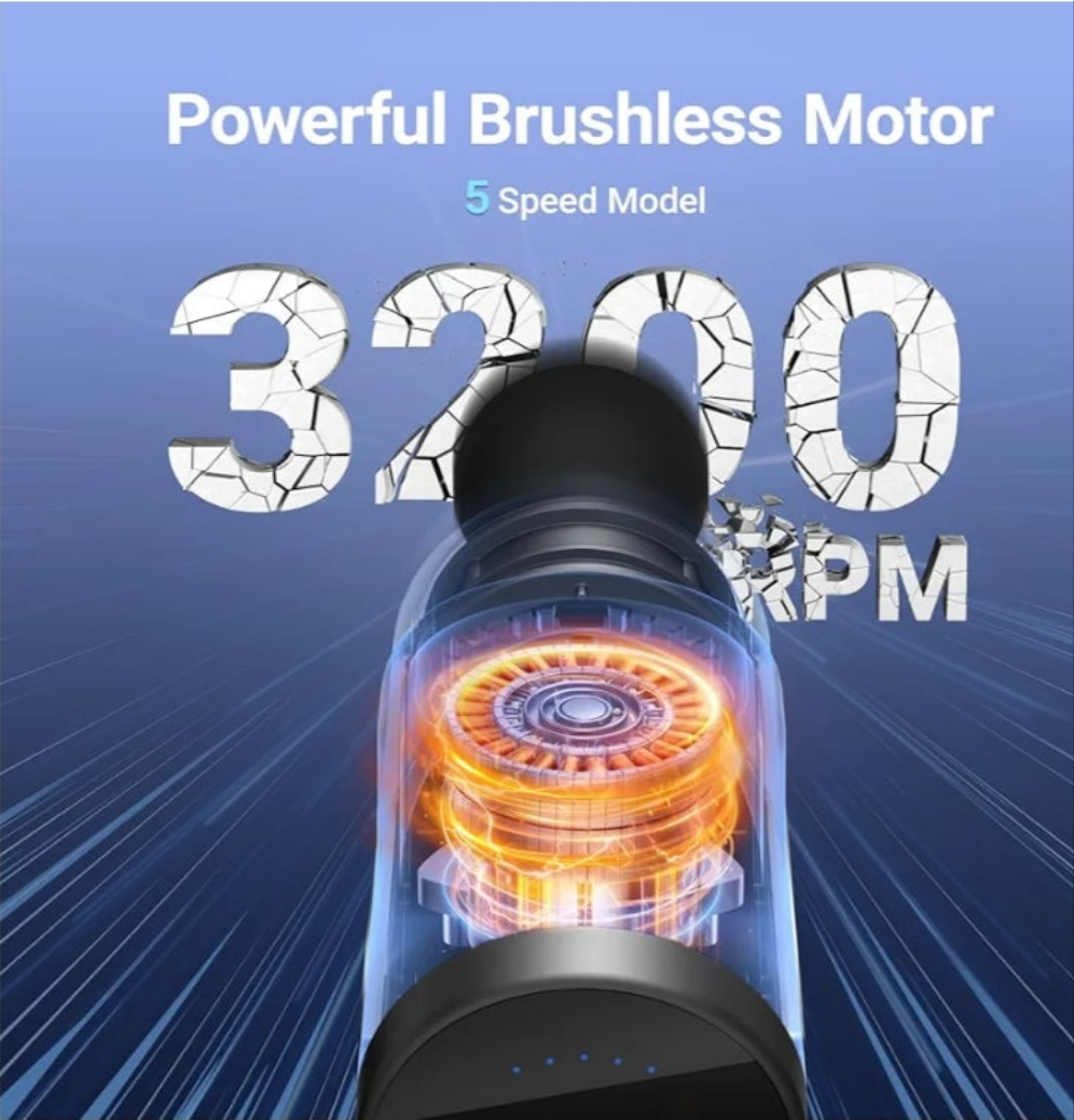 💪✨ MERACH Deep Tissue Massage Gun – Your Personal Muscle Hero!