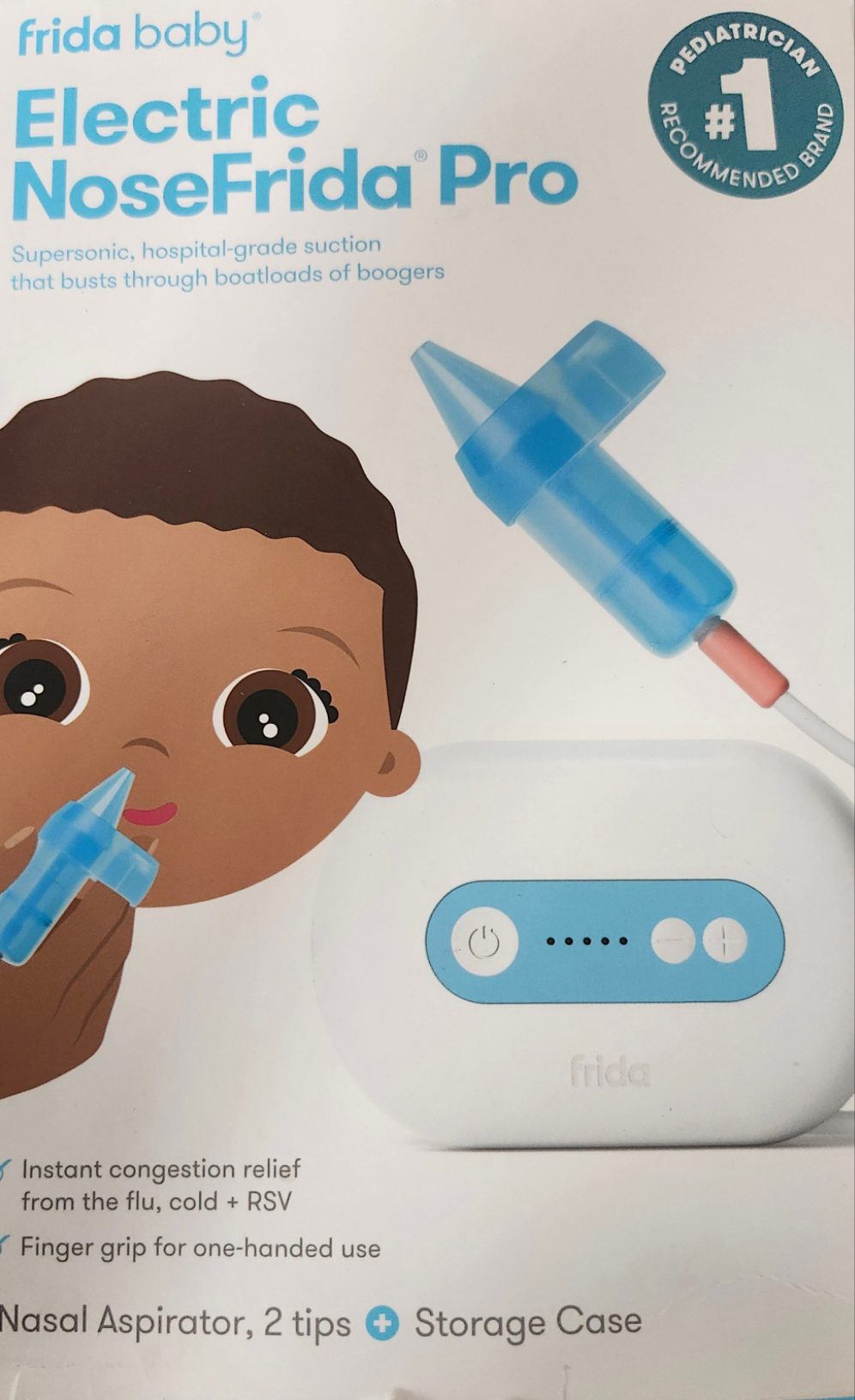 Frida Baby Electric NoseFrida Pro – Clear Stuffy Noses in Seconds! 👶💨