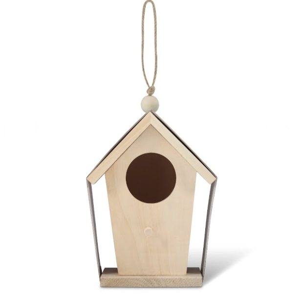 Mud Puddle Society™ 4-Piece Bird House Garden Art Kit – DIY Paint & Decor Set