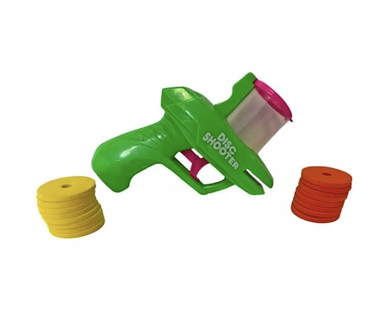LED Disc Shooter Toy – Soft & Safe Indoor/Outdoor Fun (Ages 4+)