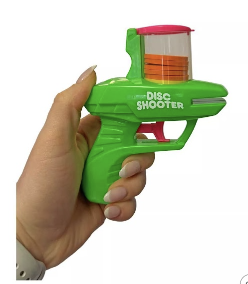 LED Disc Shooter Toy – Soft & Safe Indoor/Outdoor Fun (Ages 4+)