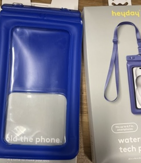Heyday Waterproof Tech Pouch – Fits 6.7” Phones 🌊📱