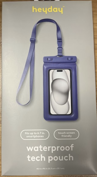 Heyday Waterproof Tech Pouch – Fits 6.7” Phones 🌊📱