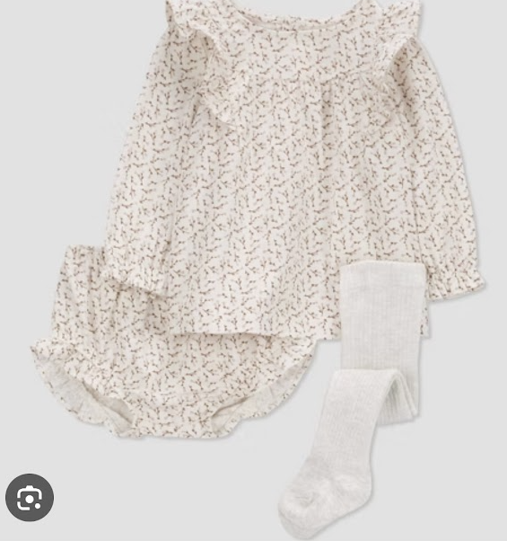 Carter’s Baby Girl 3-Piece Outfit Set – Size 3M 👶✨