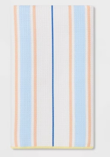 🏡 Room Essential Striped Kitchen Towel