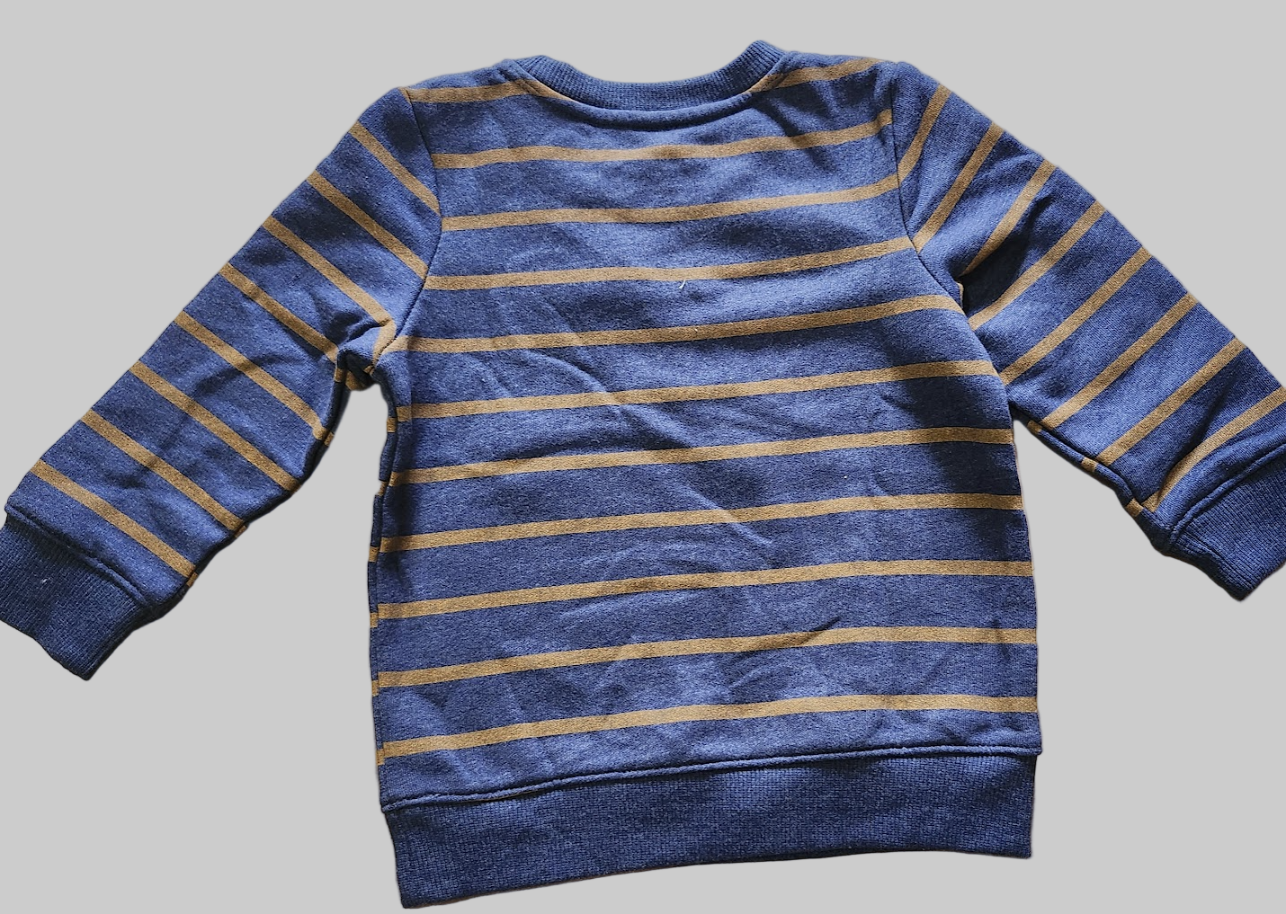 Cat & Jack Toddler Boys’ Striped Sweatshirt – Sizes 2T & 3T