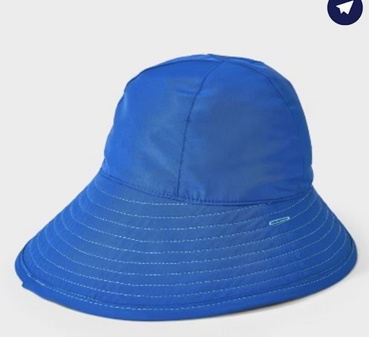 Toddler Boys’ Reversible Bucket Hat (Blue/Green)