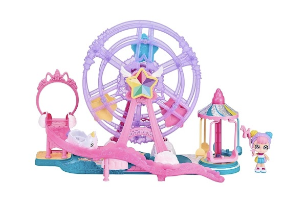 KindiKids Minis – Unicorn Carnival Playset