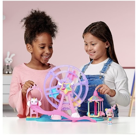 KindiKids Minis – Unicorn Carnival Playset