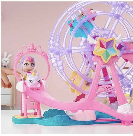 KindiKids Minis – Unicorn Carnival Playset
