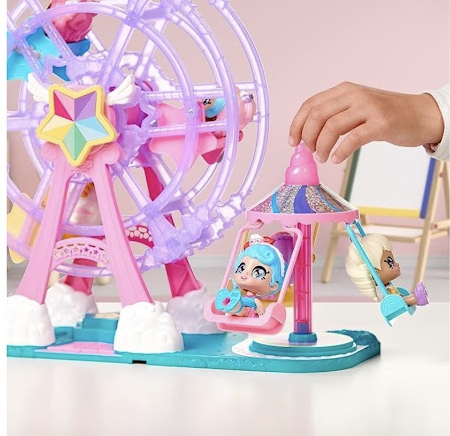 KindiKids Minis – Unicorn Carnival Playset