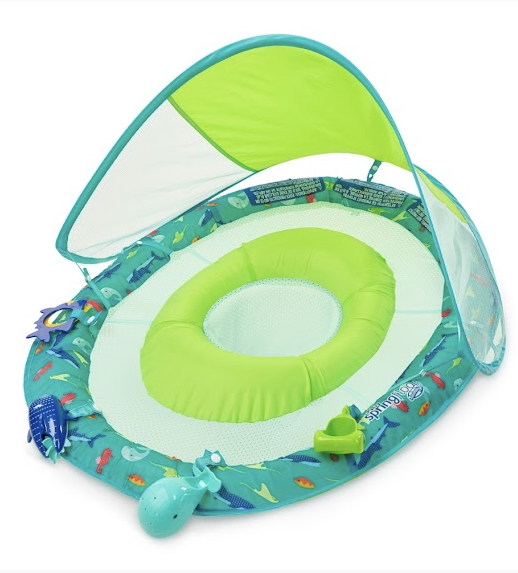 SwimWays Premium Baby Spring Float with Canopy