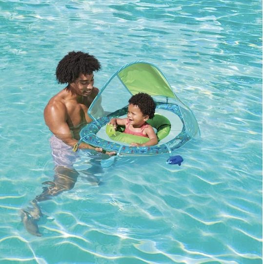 SwimWays Premium Baby Spring Float with Canopy