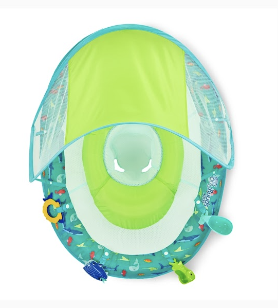 SwimWays Premium Baby Spring Float with Canopy