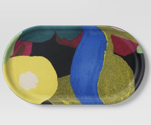 3-Piece Decorative Tray Set – Colorful & Modern