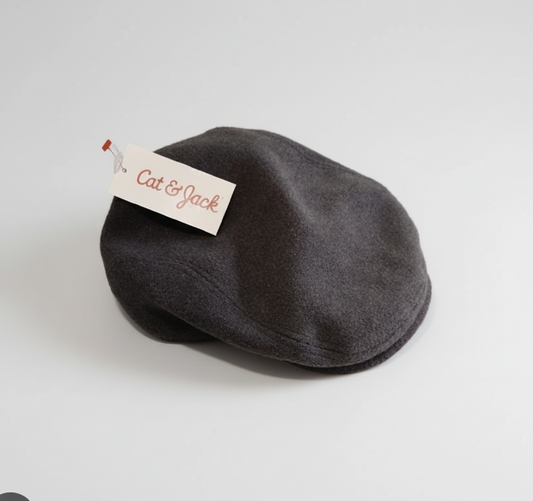 🧢 Cat & Jack Toddler Flat Cap – Gray