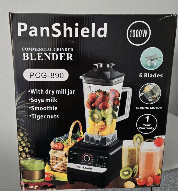 PanShield Commercial Grinder Blender – PCG-890 (1000W)