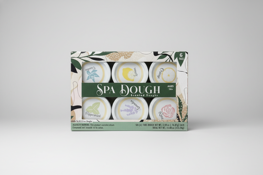 Spa Dough – Scented Stress Relief Dough (6 Pack)