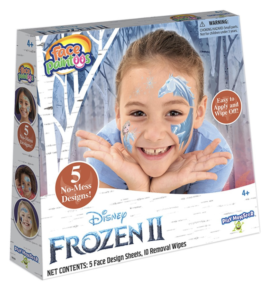 Disney Frozen II Face Paintoos – 5 No-Mess Designs