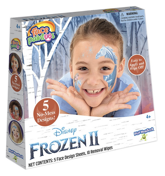 Disney Frozen II Face Paintoos – 5 No-Mess Designs