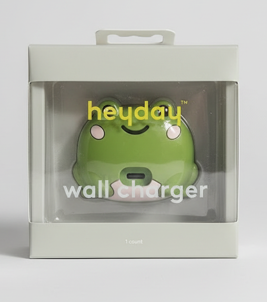 Heyday Frog Wall Charger – USB-C Fast Charge