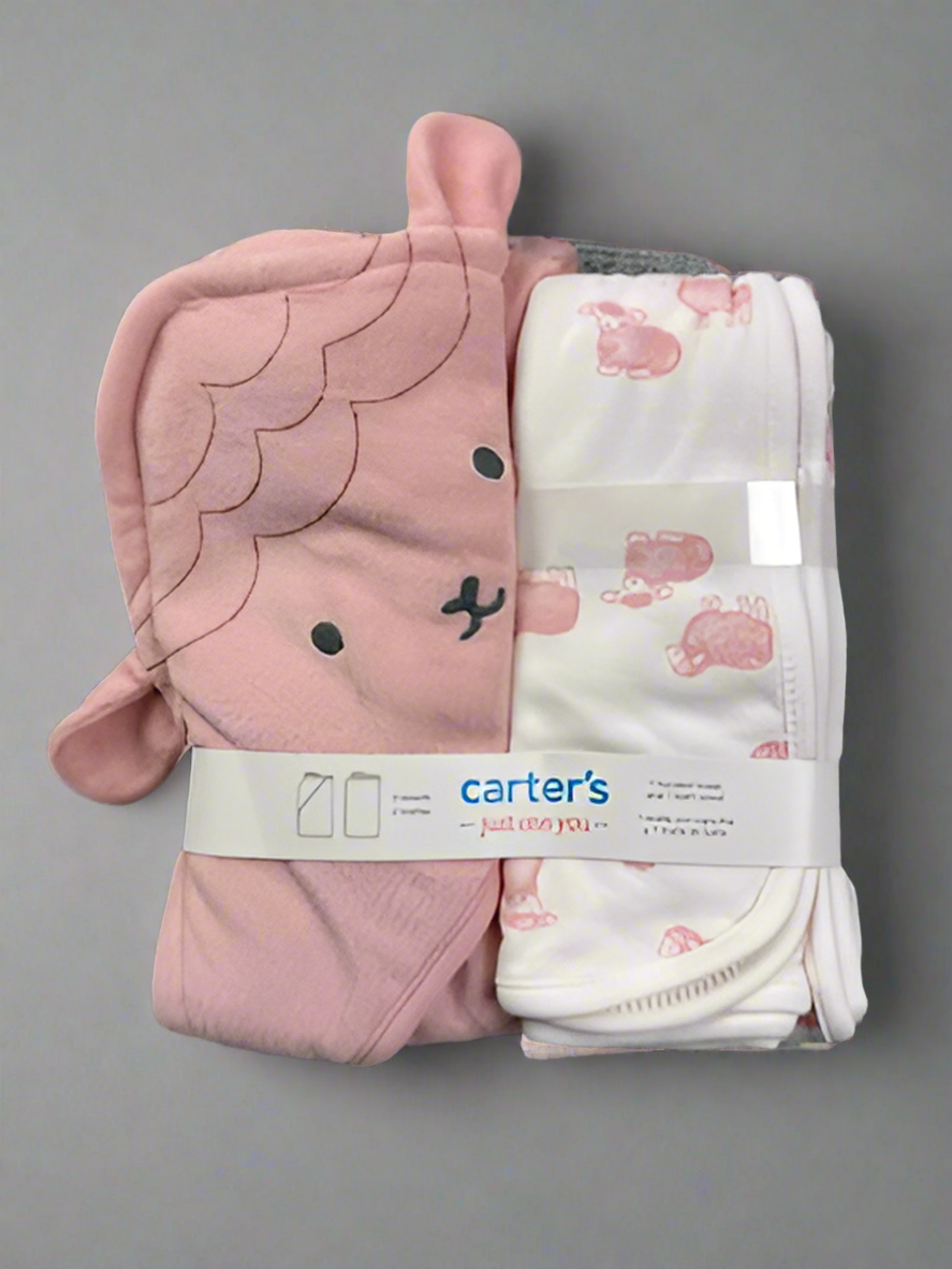 🛁👶 Snuggle &amp; Play Baby Girl Bundle – Bath, Bed Bunny Bliss