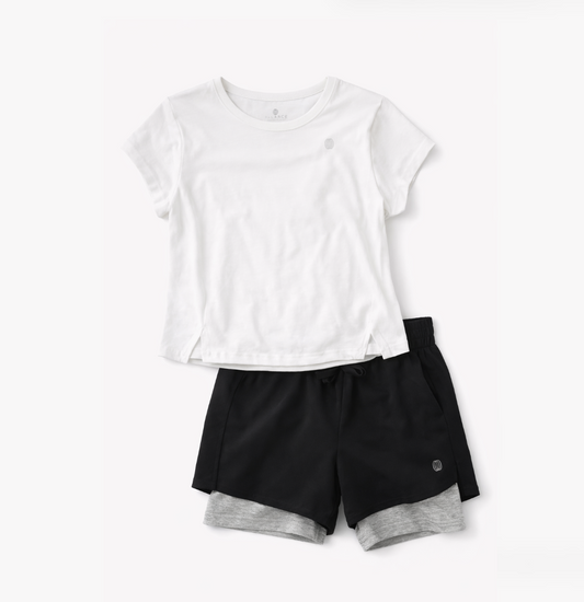 Girls Balance Short Set