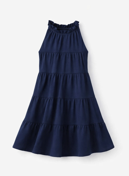 Girls Halter Neck Summer Mini Dress