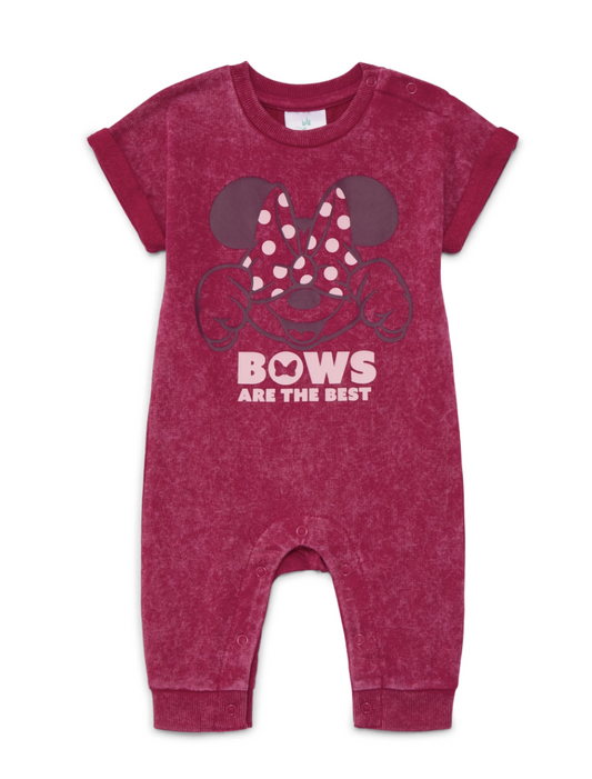 Infant Girls Minnie Bows Are the Best Romper