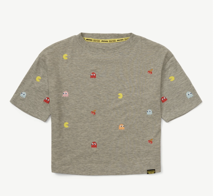 Justice Girls Pac-Man Print Top
