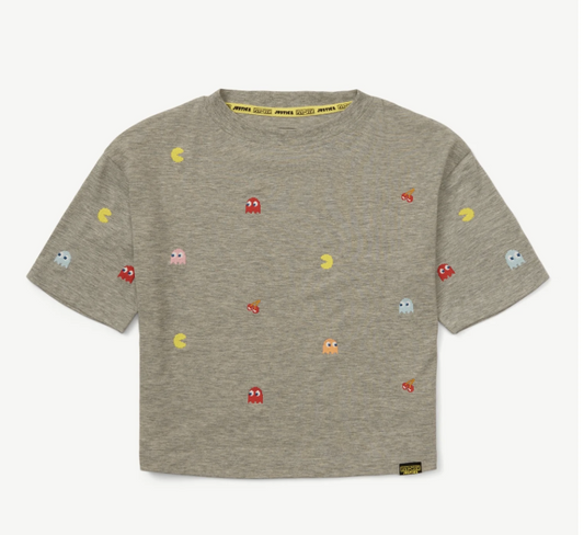 Justice Girls Pac-Man Print Top