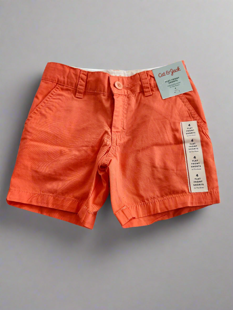 🧒 5 Shorts + 1 Shirt + 1 Long Pants – Boys Size 4