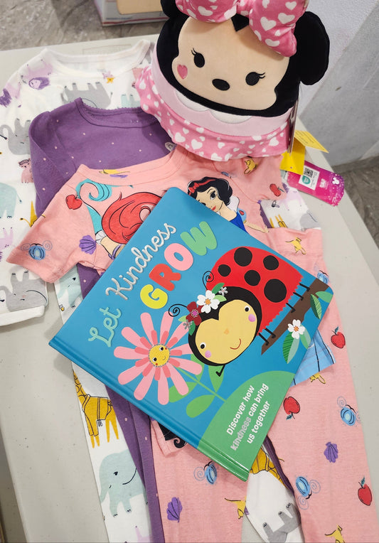 🌸 Girls’ Kindness & Comfort Bundle – Size 2T