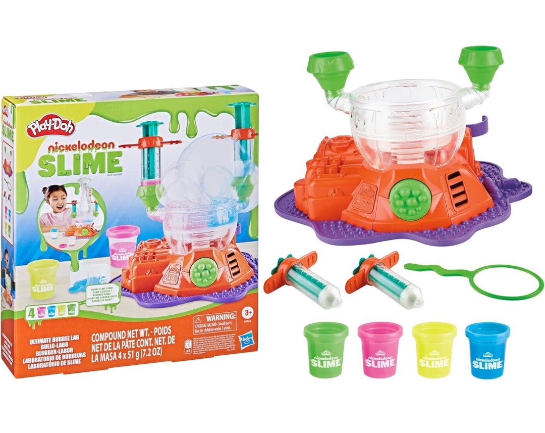 🧪 Play-Doh Nickelodeon Slime – Ultimate Bubble Lab