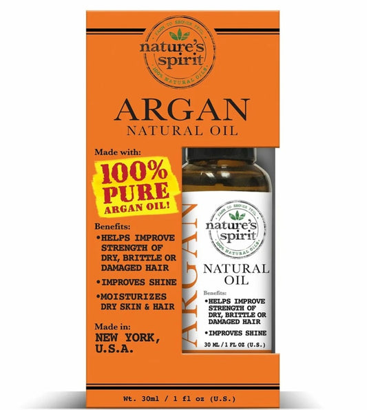 ✨ Nature’s Spirit Argan Natural Oil – 100% Pure