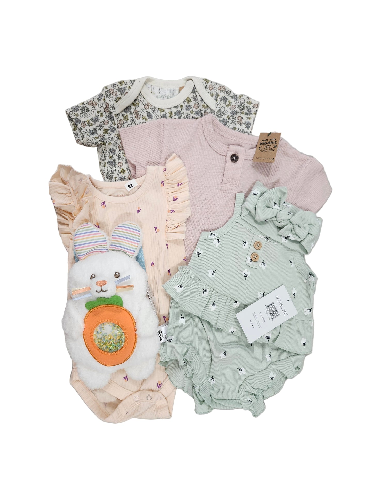 👶 6–9 Month Baby Girl Bundle – 5 Essentials for Everyday Joy