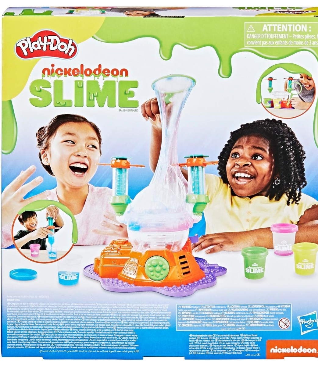 🧪 Play-Doh Nickelodeon Slime – Ultimate Bubble Lab