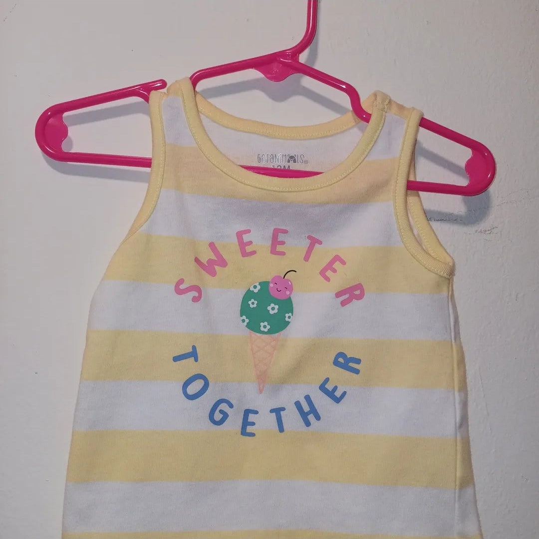 🌈 Girls’ Rainbow Adventure & Cozy Bundle – Size 12M