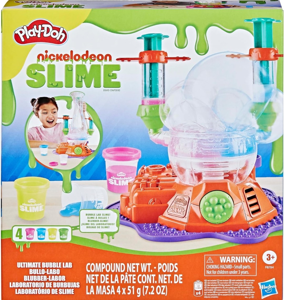 🧪 Play-Doh Nickelodeon Slime – Ultimate Bubble Lab