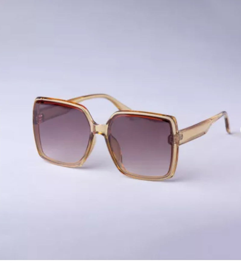 Women’s Oversized Square Butterfly Sunglasses – A New Day™ (Green)